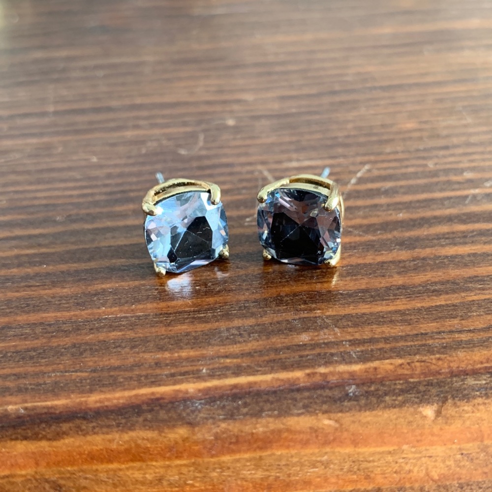 Charcoal color Kate spade earrings